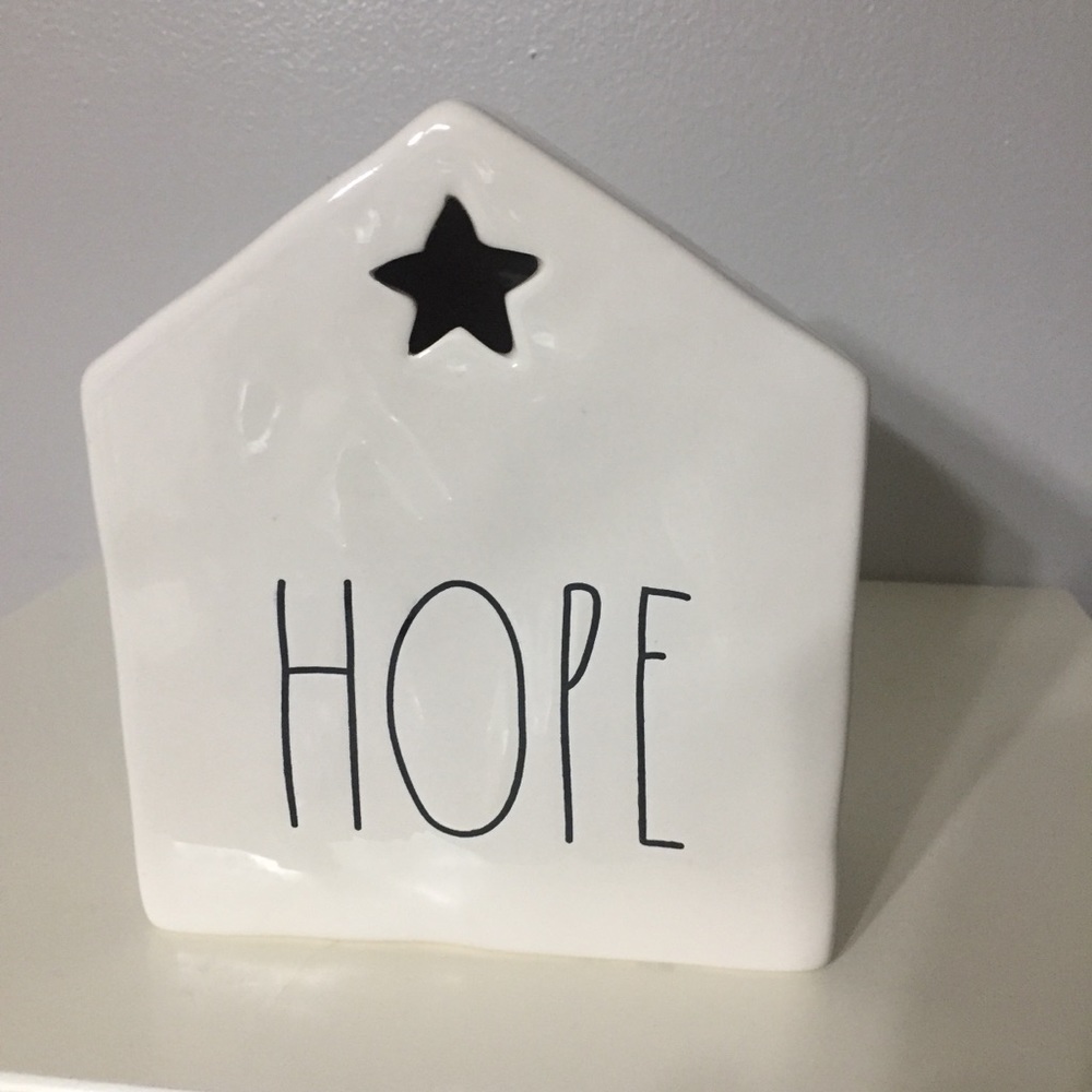 Rae Dunn tea light house